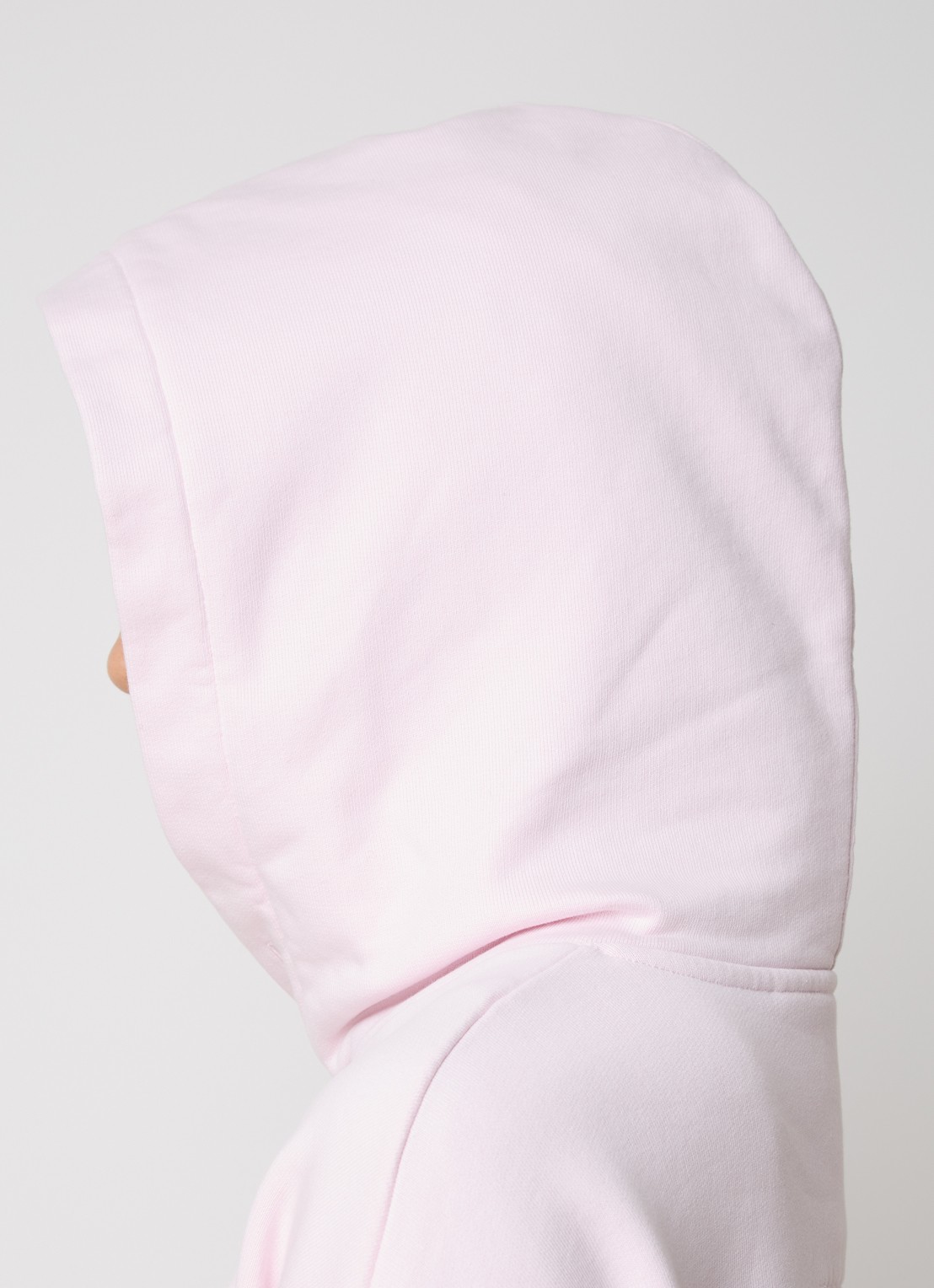 Givenchy Hoodie met logoprint en gerafelde zoom - detail 2 lichtroze