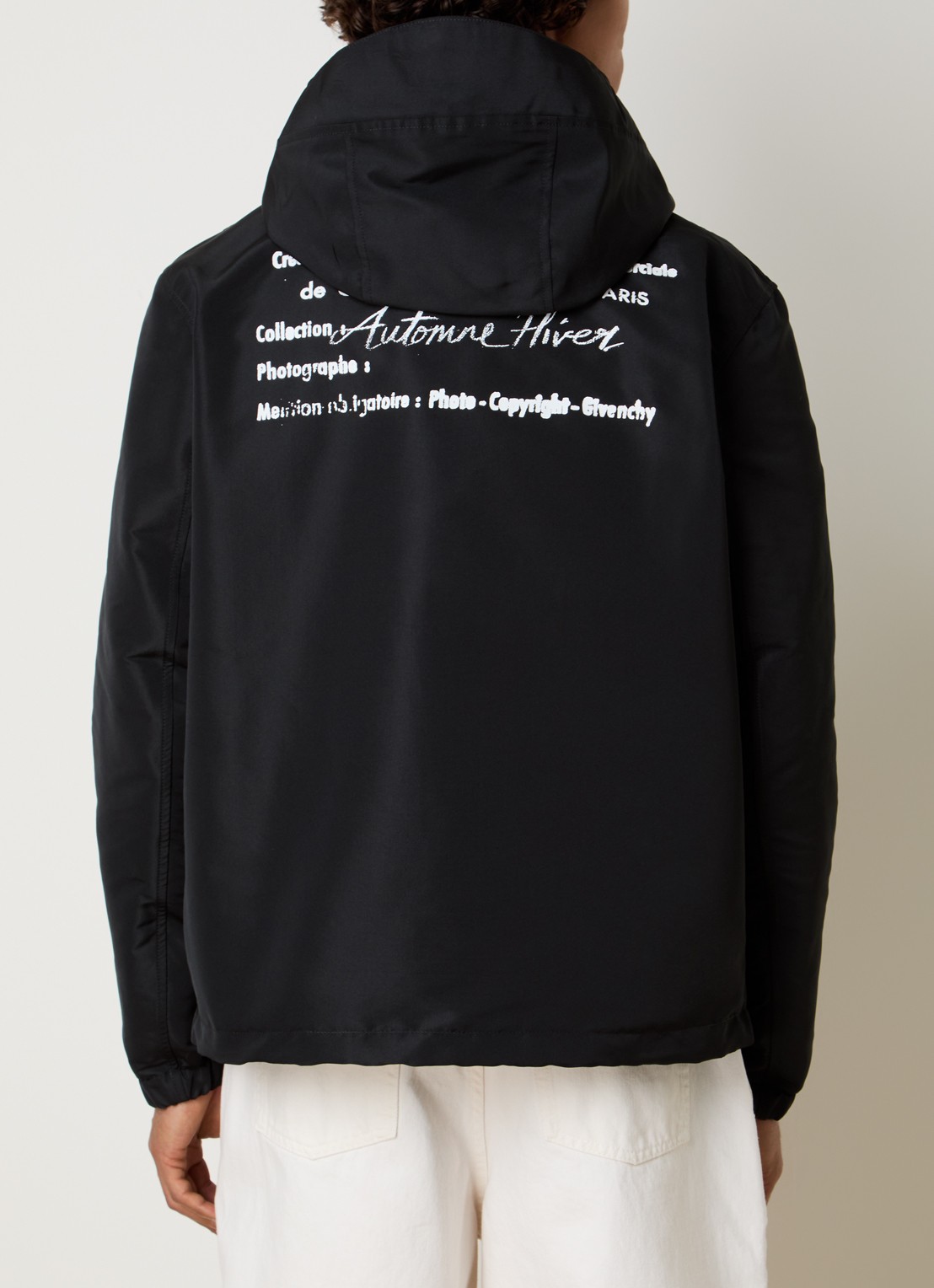 Givenchy Jack met backprint - achterkant 3 zwart