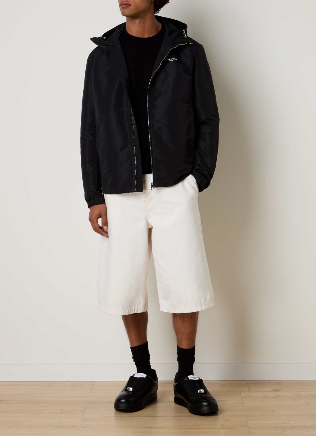 Givenchy Jack met backprint - voorkant 2 zwart