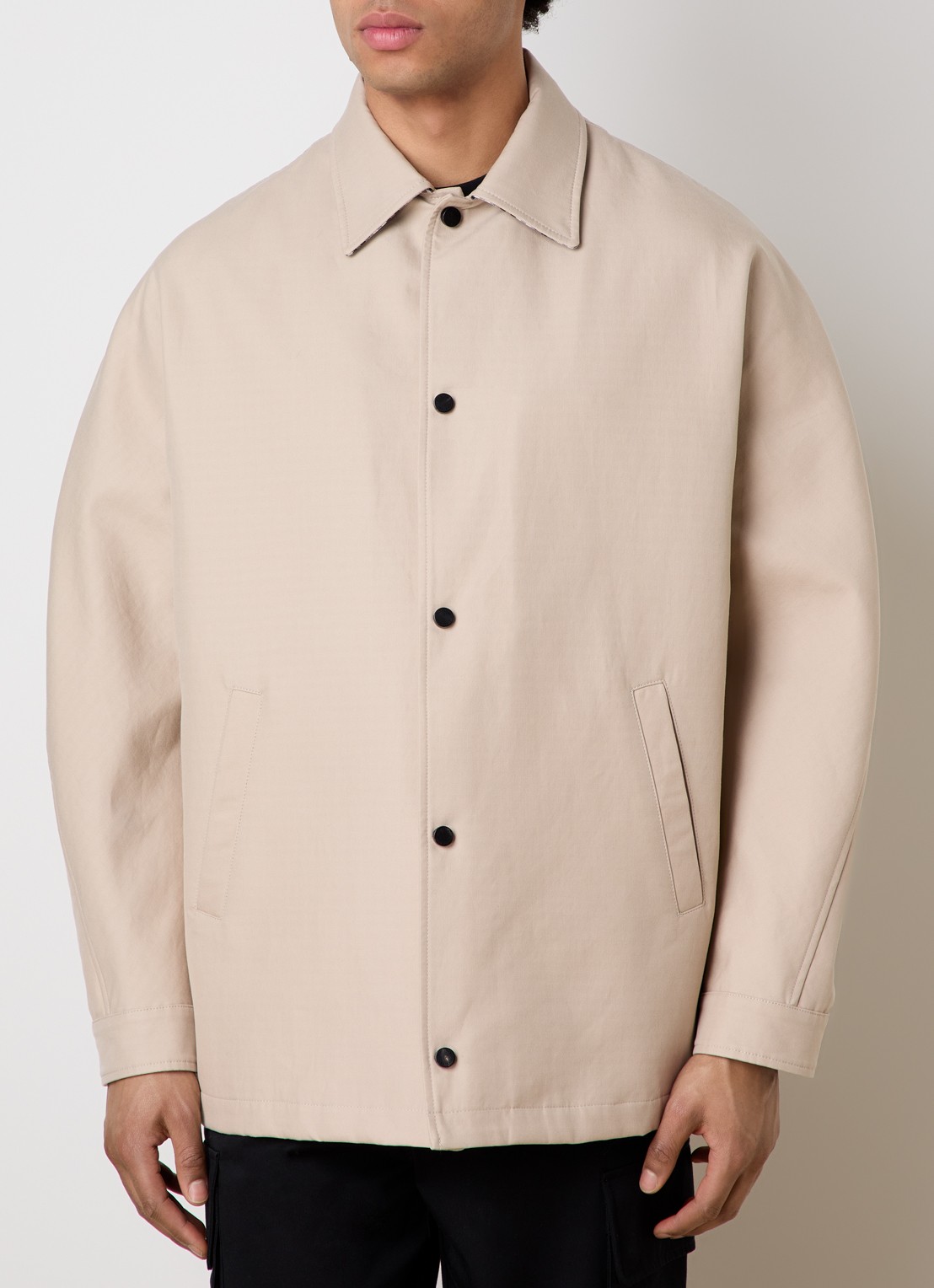 Givenchy Jack met steekzakken - detail 4 beige