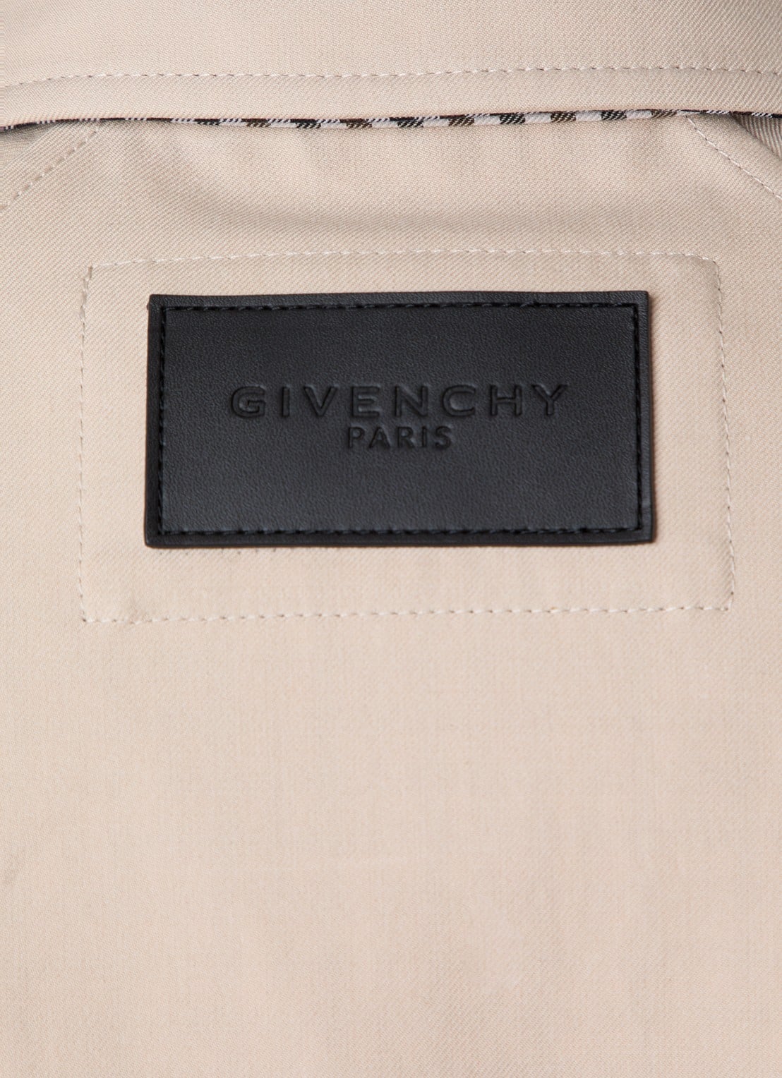 Givenchy Jack met steekzakken - detail 5 beige