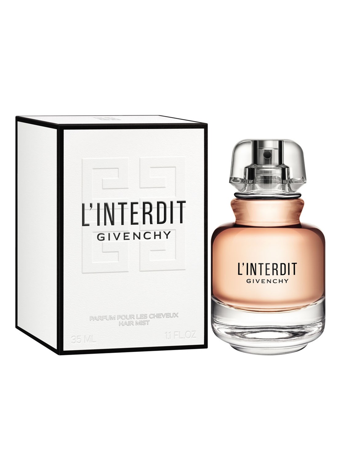 Givenchy L'Interdit Hair Mist Eau de Parfum - haarparfum - voorkant 2 undefined