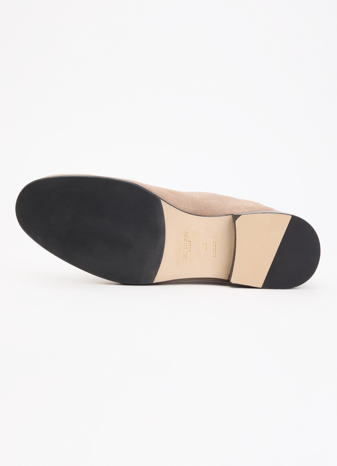 Givenchy Label loafer van suéde  - detail 3 taupe