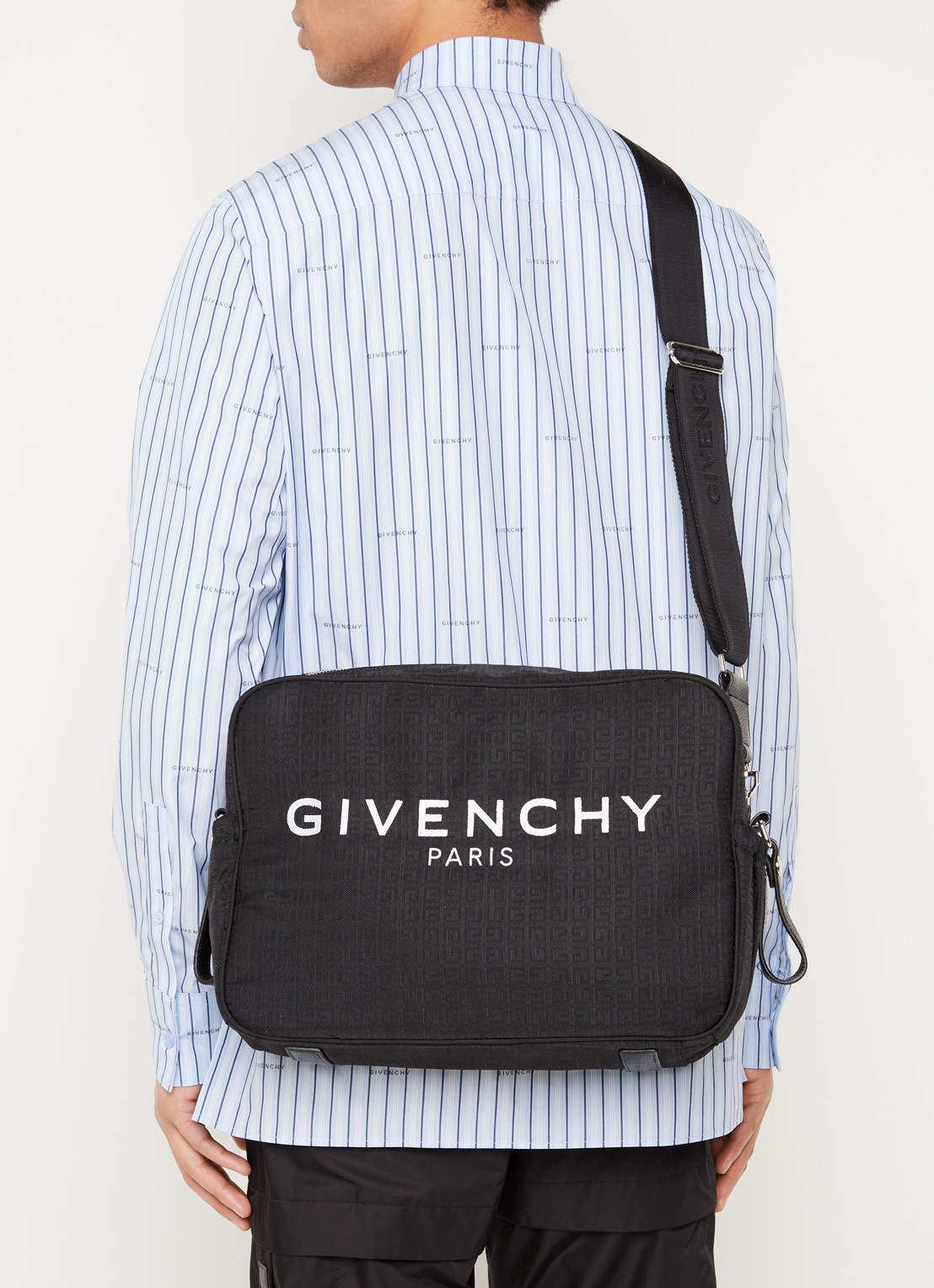 Givenchy Luiertas met logo - voorkant 2 zwart