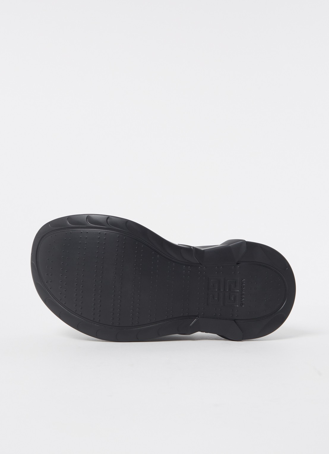 Givenchy Marshmallow slipper met logo - detail 4 zwart