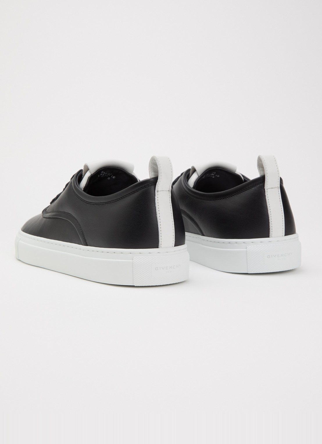 Givenchy New City sneaker van kalfsleer - achterkant 7 zwart