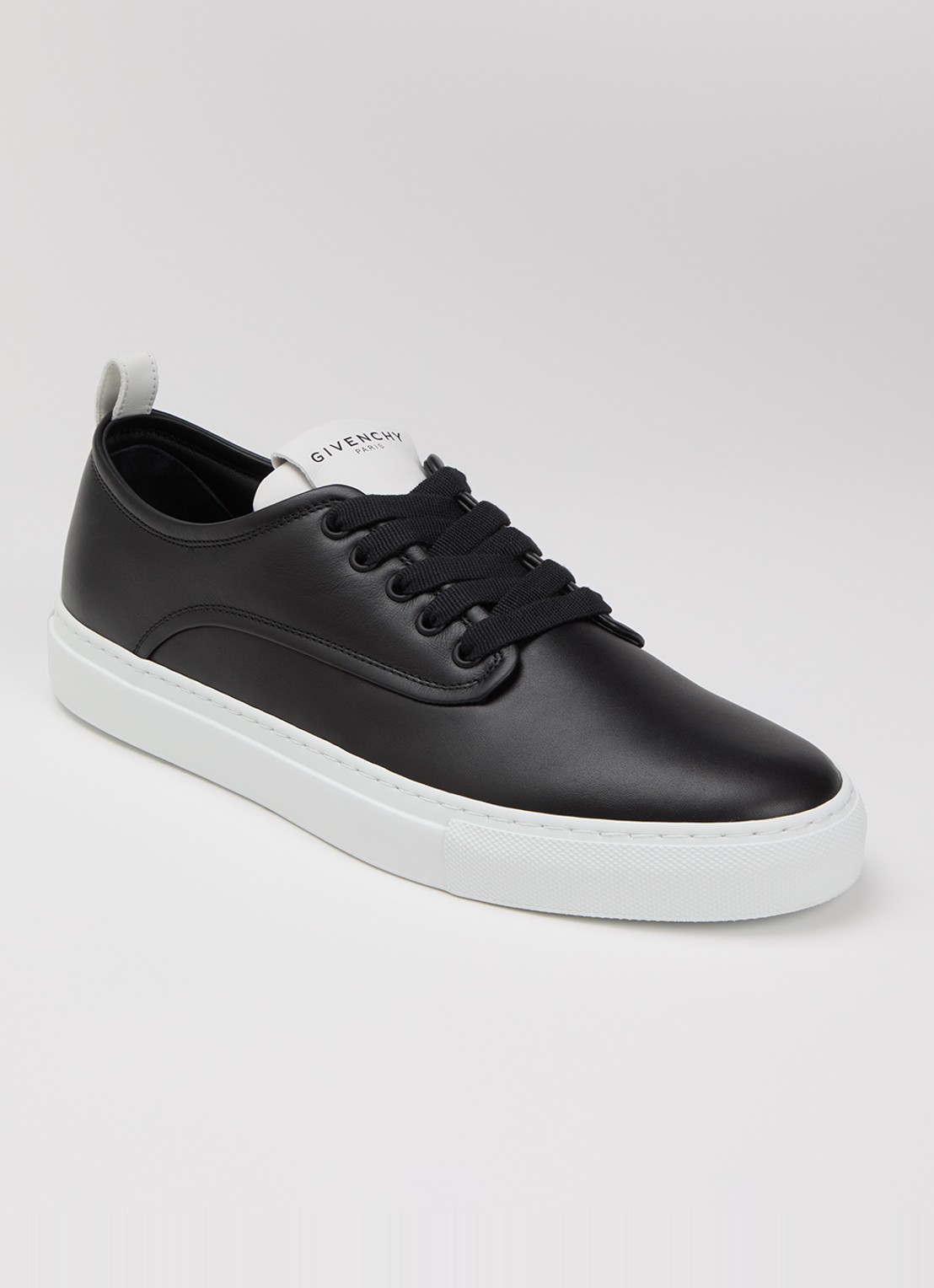 Givenchy New City sneaker van kalfsleer - voorkant 5 zwart