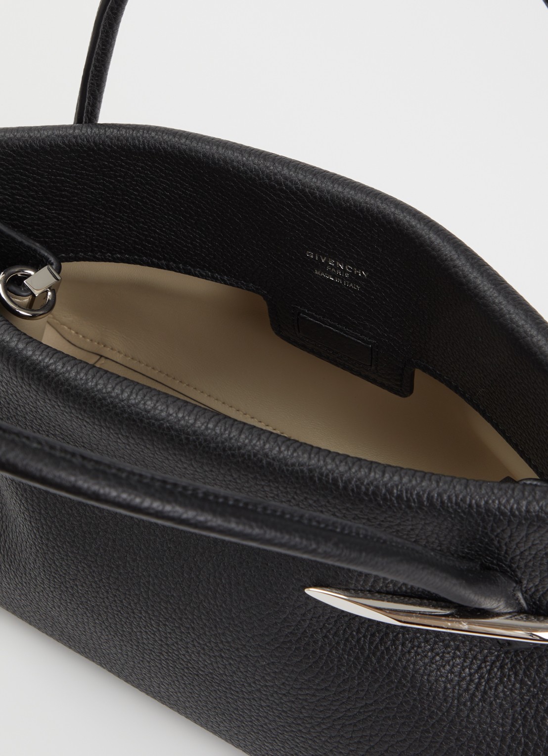 Givenchy Pinch Medium handtas van leer met afneembare schouderriem - detail 5 zwart