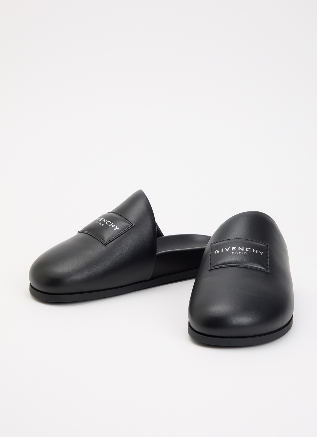 Givenchy Puffy muiltje van lamsleer - detail 4 zwart