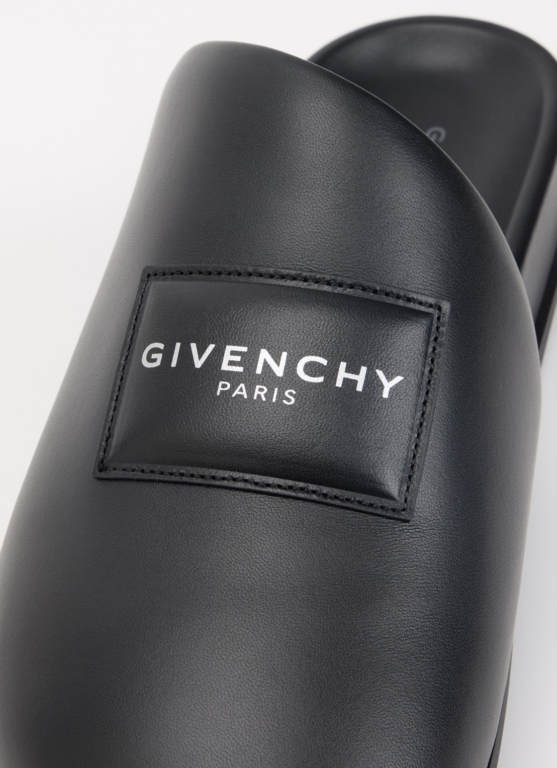 Givenchy Puffy muiltje van lamsleer - detail 7 zwart
