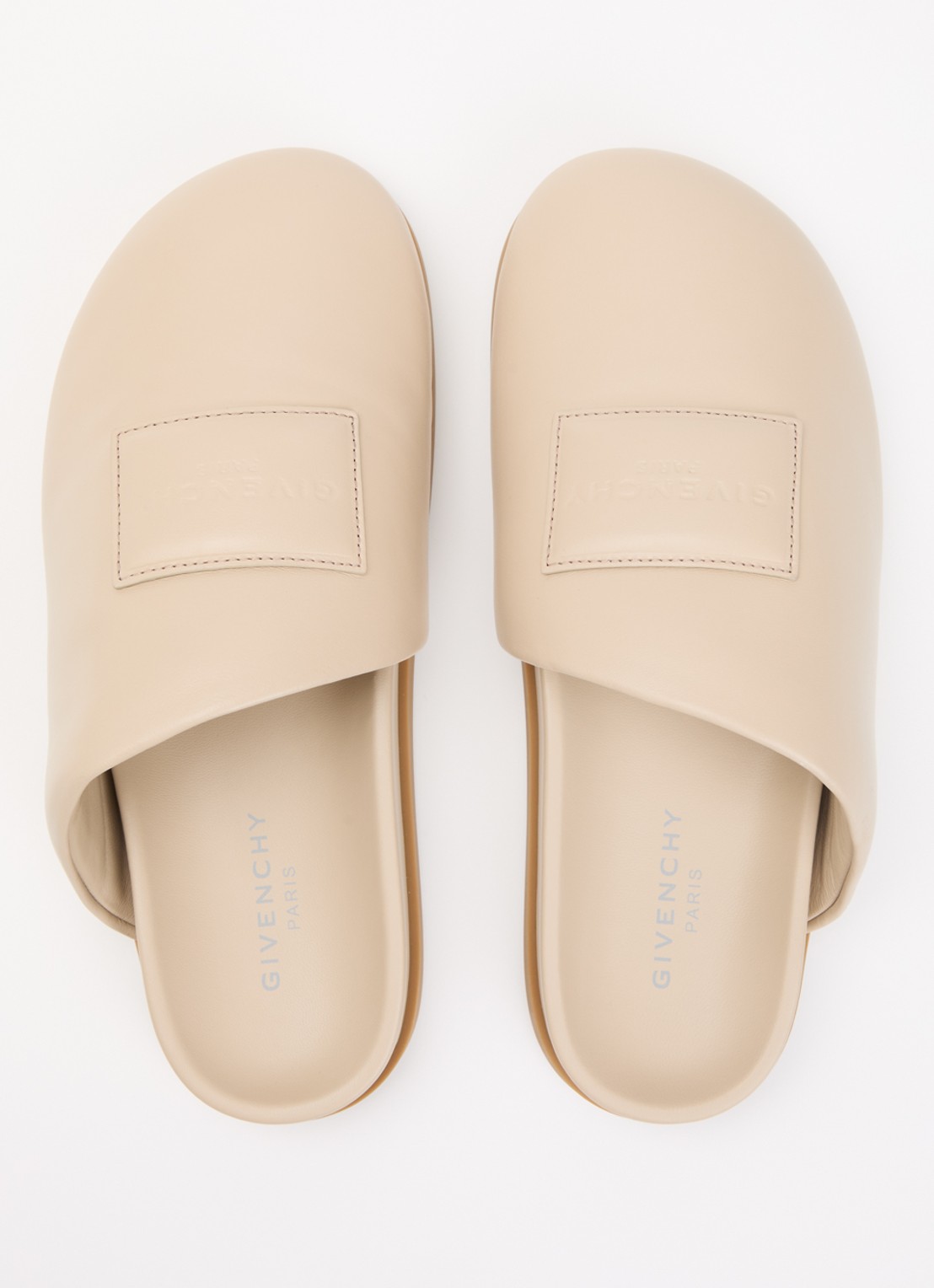 Givenchy Puffy muiltje van lamsleer - detail 3 beige