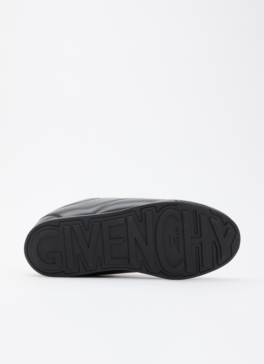 Givenchy Puffy Yard sneaker van lamsleer met logo - detail 3 zwart