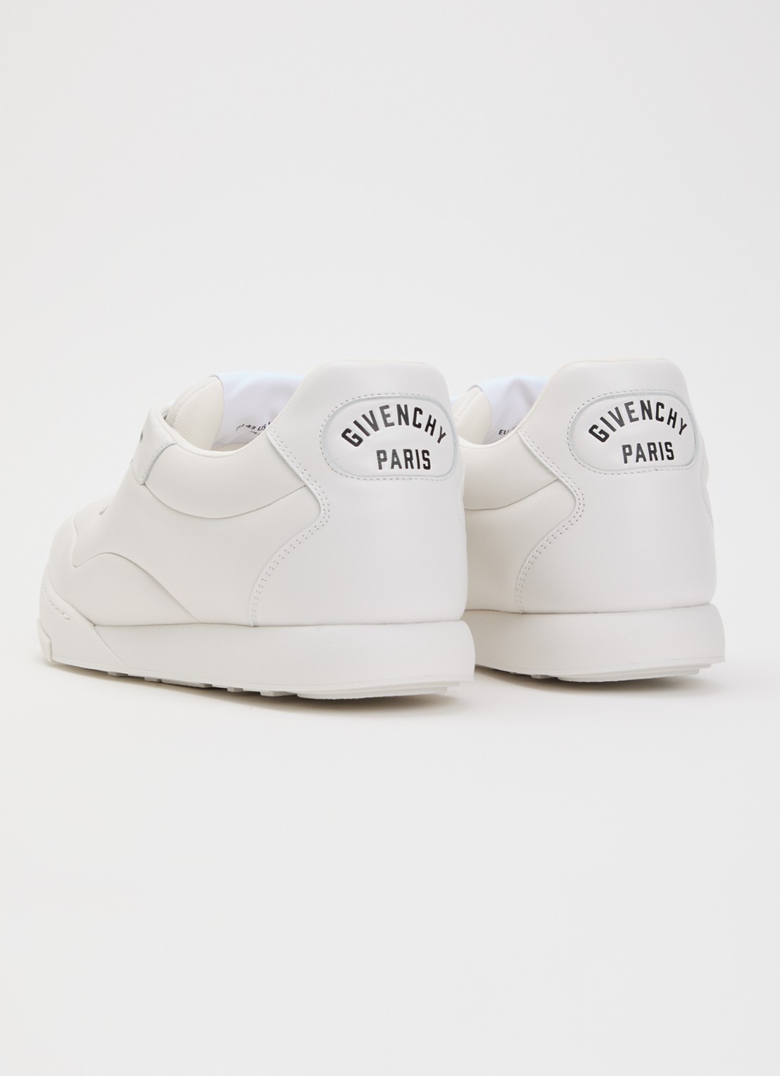 Givenchy Puffy Yard sneaker van lamsleer - achterkant 7 wit