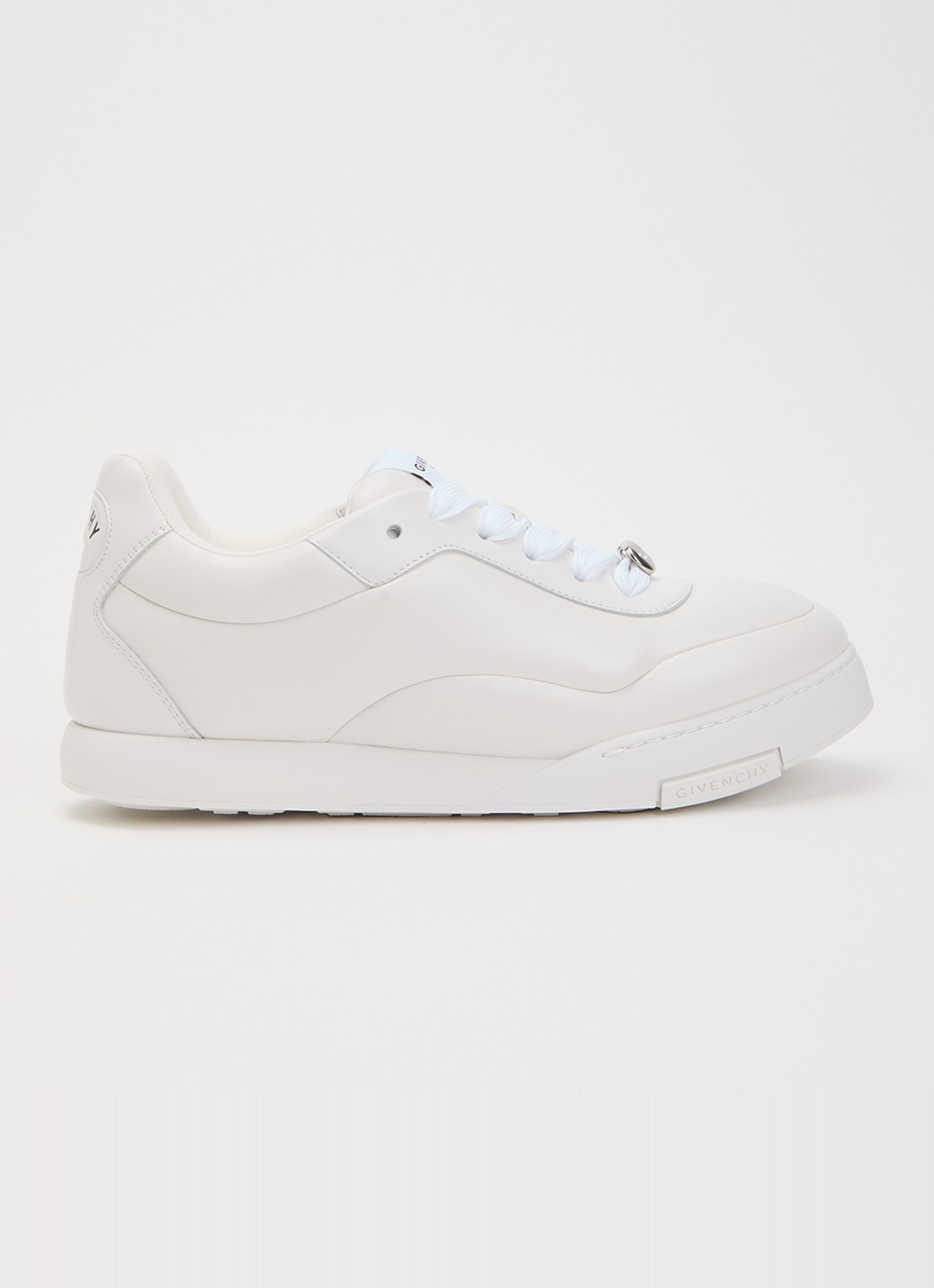 Givenchy Puffy Yard sneaker van lamsleer - voorkant 5 wit