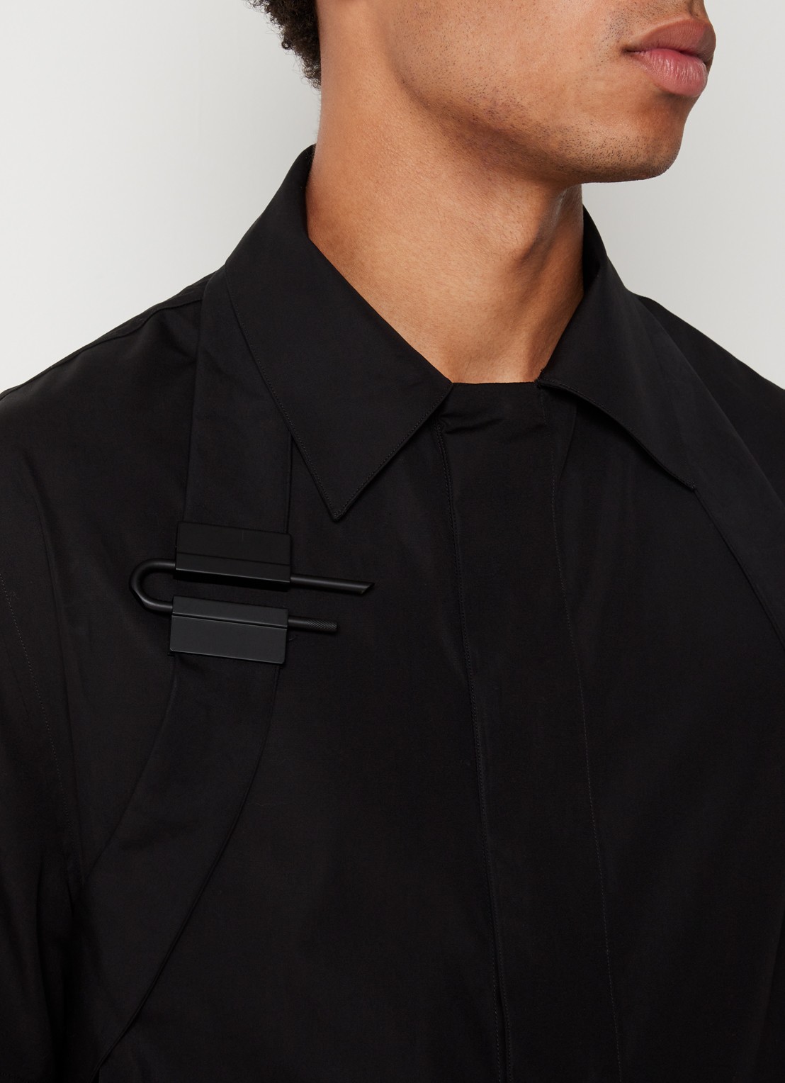 Givenchy Regular fit overhemd met metalen detail - detail 5 zwart