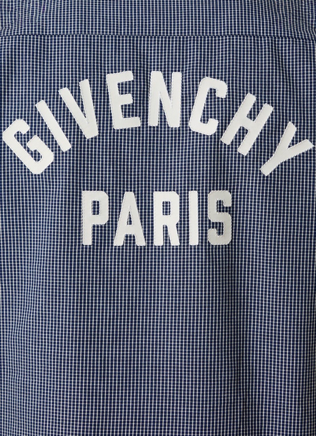 Givenchy Regular fit overhemd met ruitdessin - detail 3 indigo