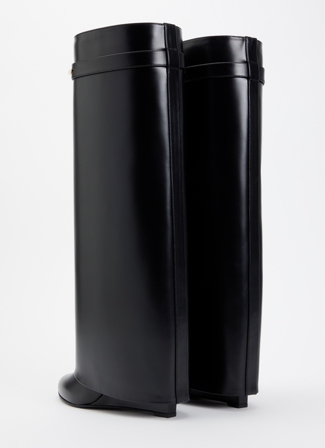Givenchy Shark laars van kalfsleer - achterkant 5 zwart