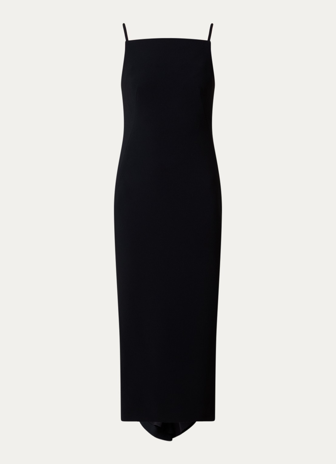 Givenchy Sliced midi jurk  - voorkant 4 zwart
