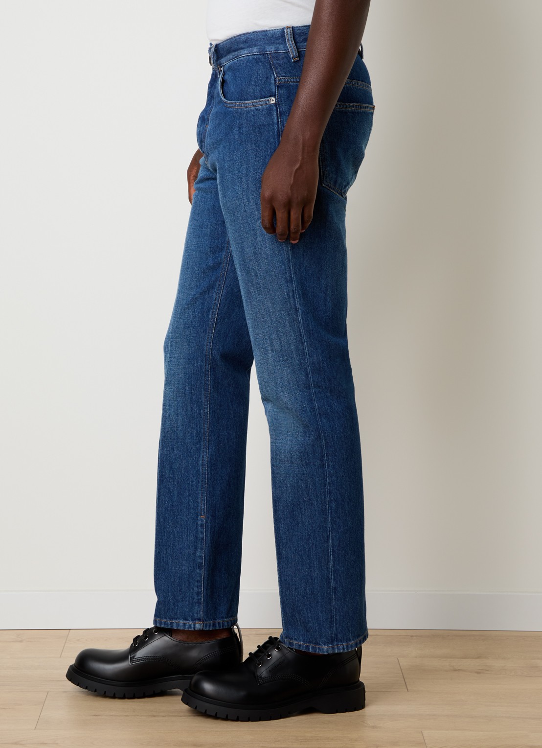Givenchy Slim fit jeans met medium wassing en steekzakken - detail 2 indigo