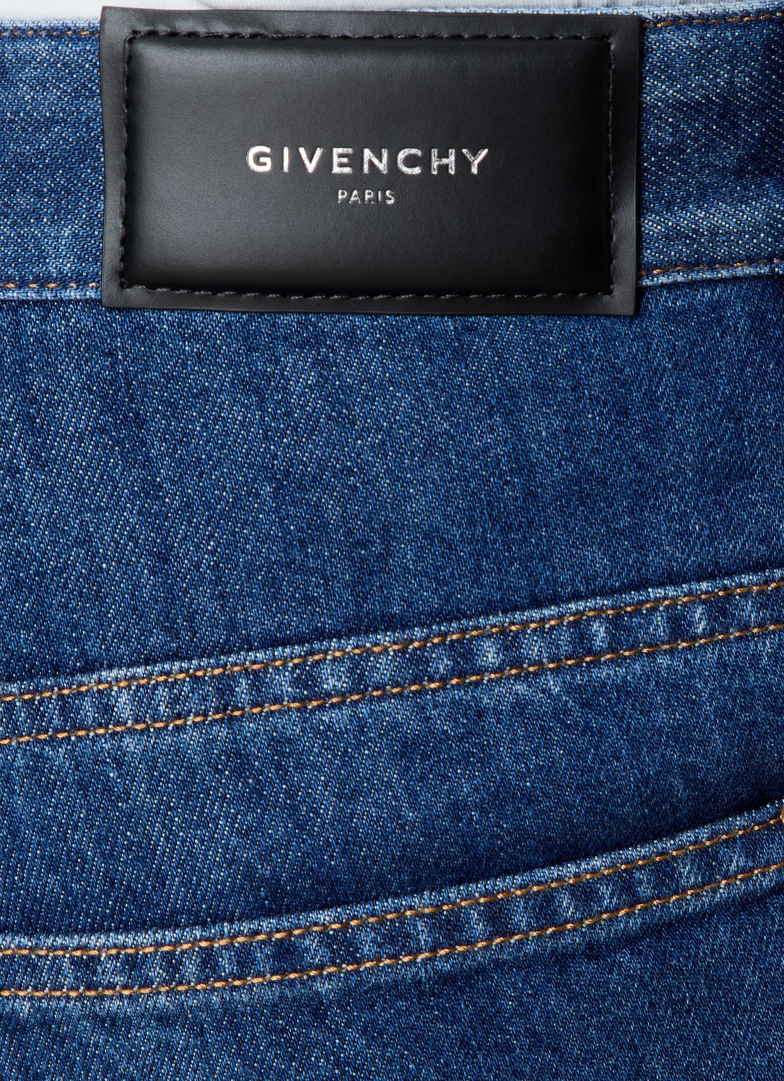 Givenchy Slim fit jeans met medium wassing en steekzakken - detail 3 indigo