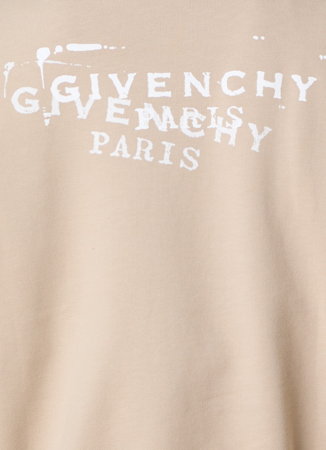 Givenchy Sweater met logo- en backprint - detail 4 beige
