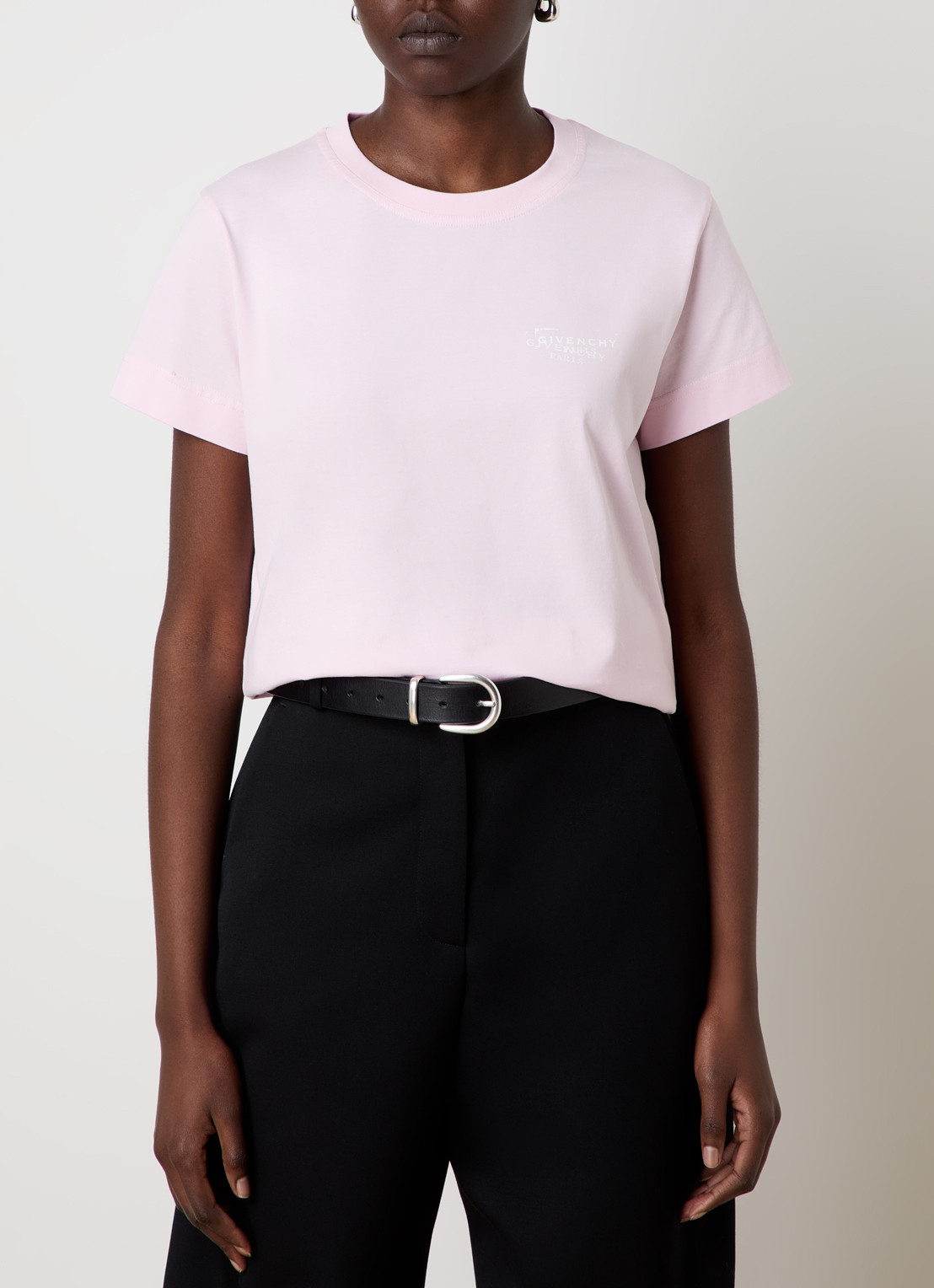 Givenchy T-shirt met logo- en backprint - achterkant 3 roze