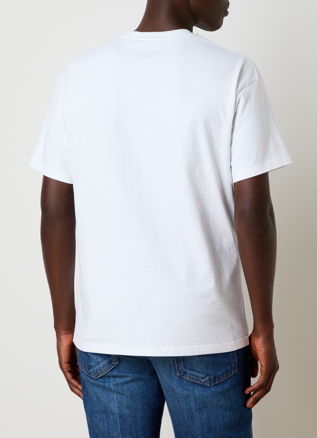 Givenchy T-shirt met logo - achterkant 5 wit