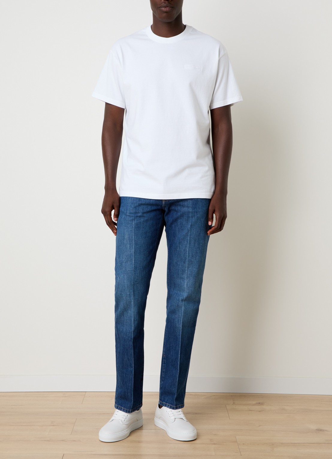 Givenchy T-shirt met logo - voorkant 2 wit