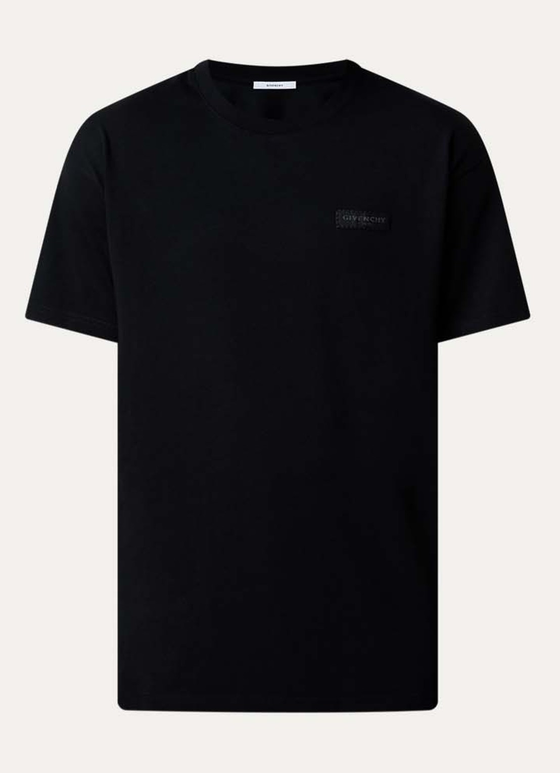 Givenchy T-shirt met logo - voorkant zwart
