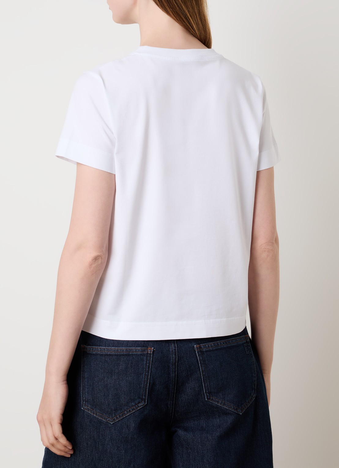 Givenchy T-shirt met logoborduring - achterkant 5 wit