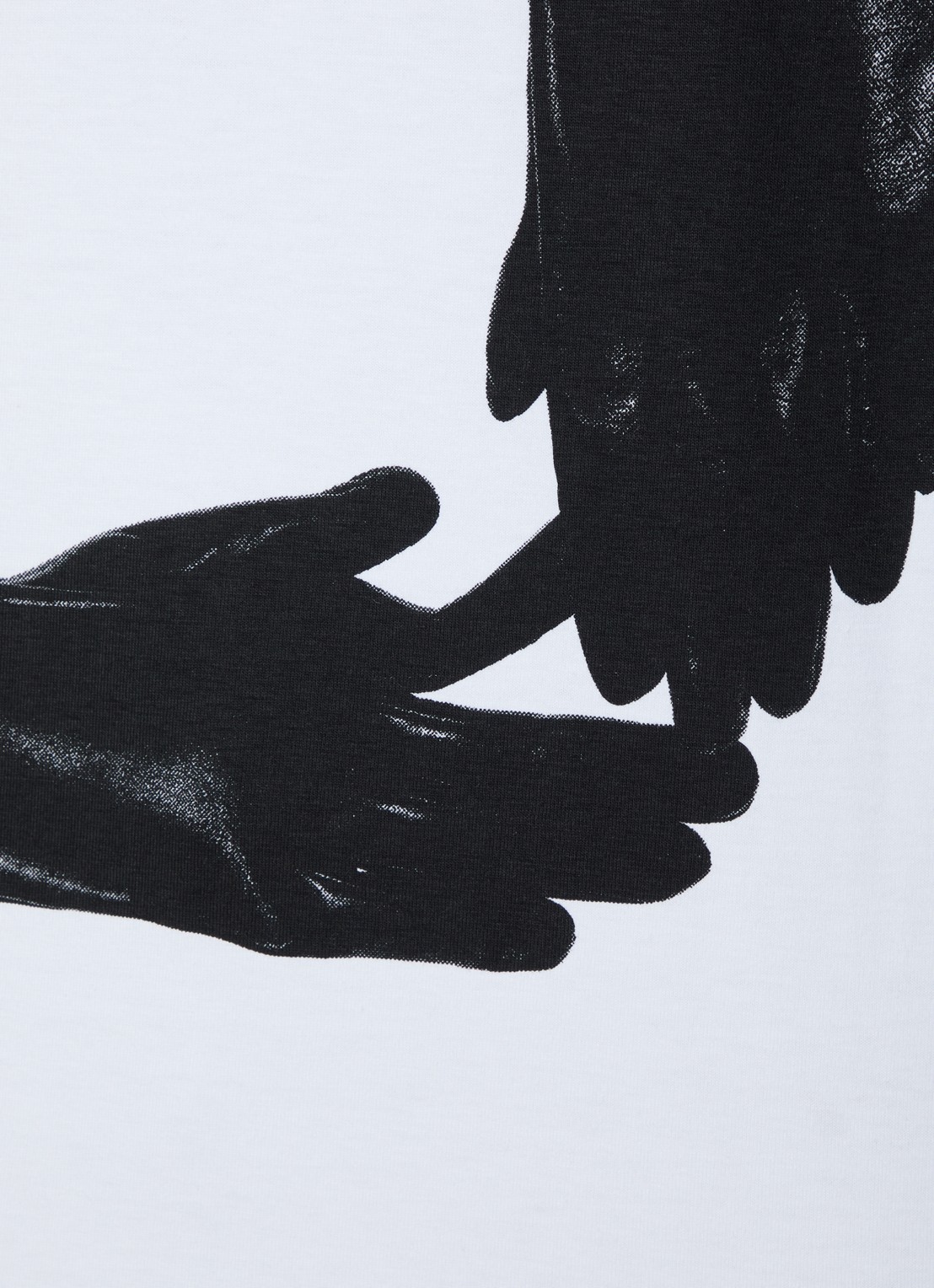 Givenchy T-shirt met print en logo - detail 5 wit
