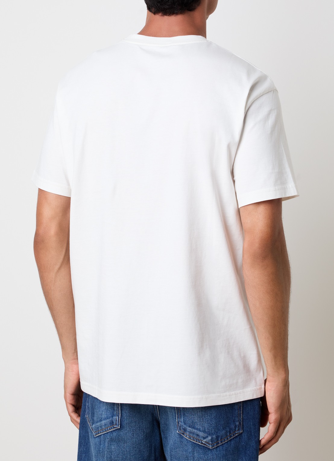 Givenchy T-shirt met print - achterkant 5 gebroken wit