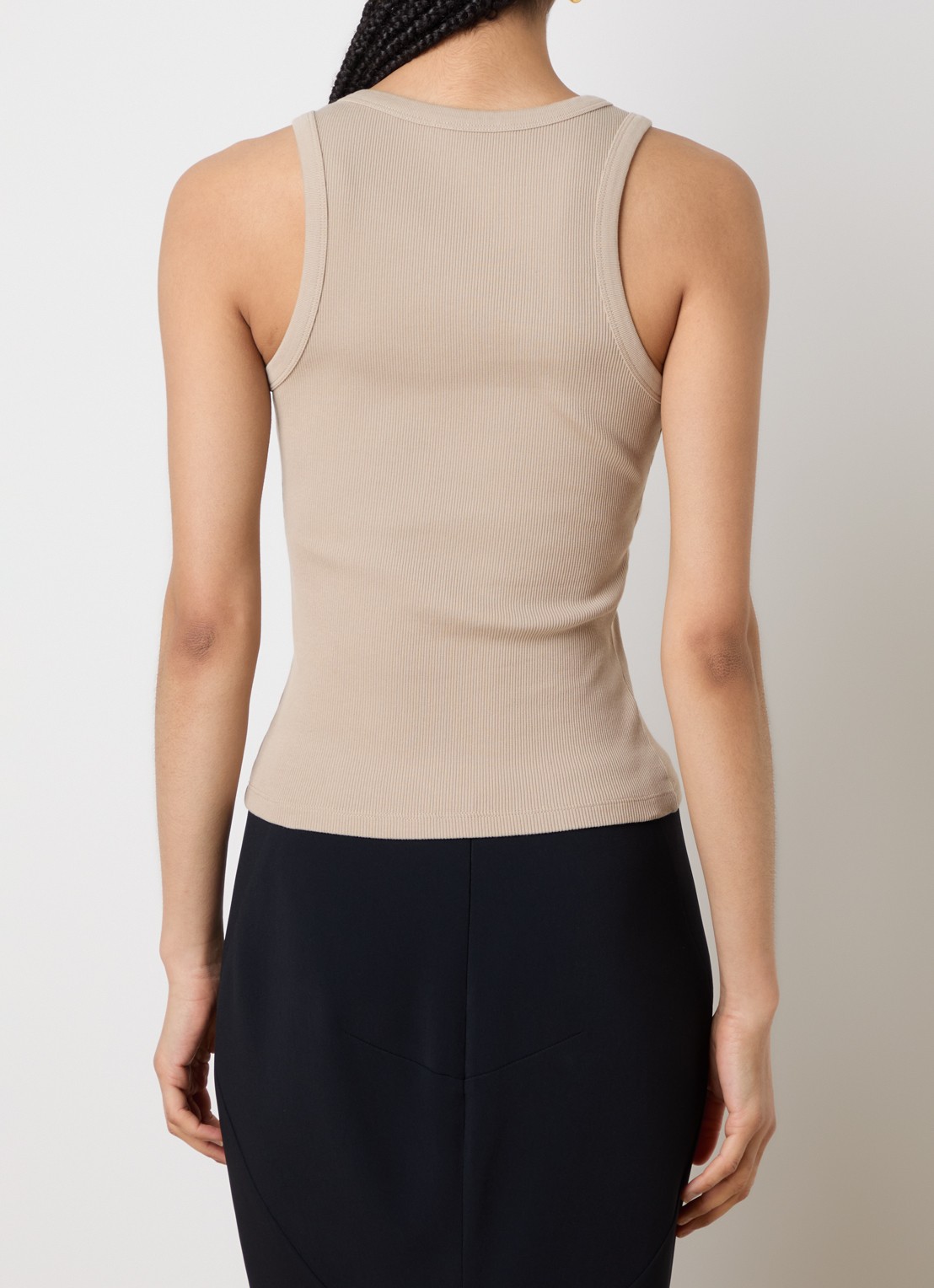 Givenchy Tanktop met logoprint - achterkant 5 beige