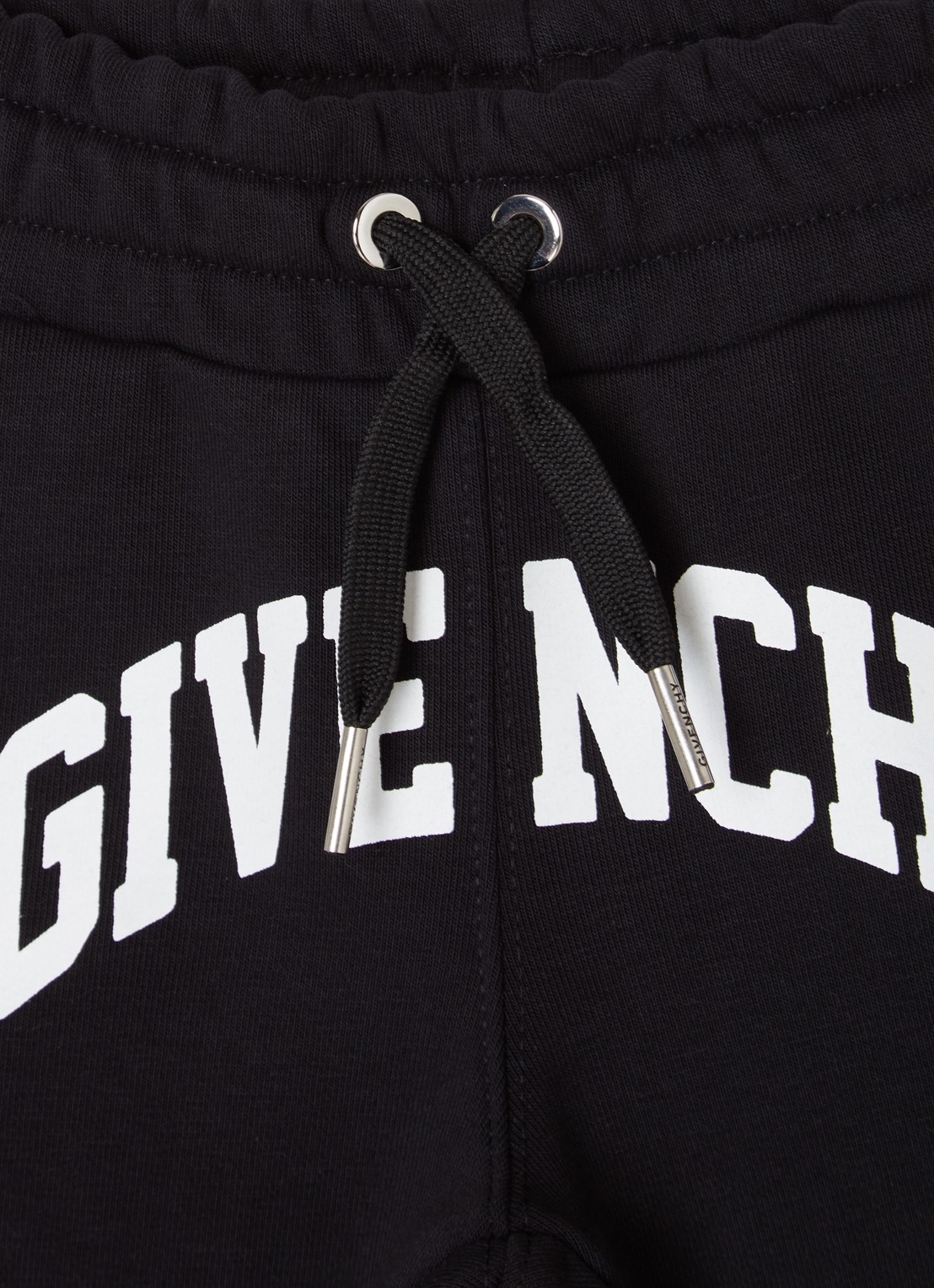 Givenchy Tapered fit joggingbroek met logoprint - detail 3 zwart