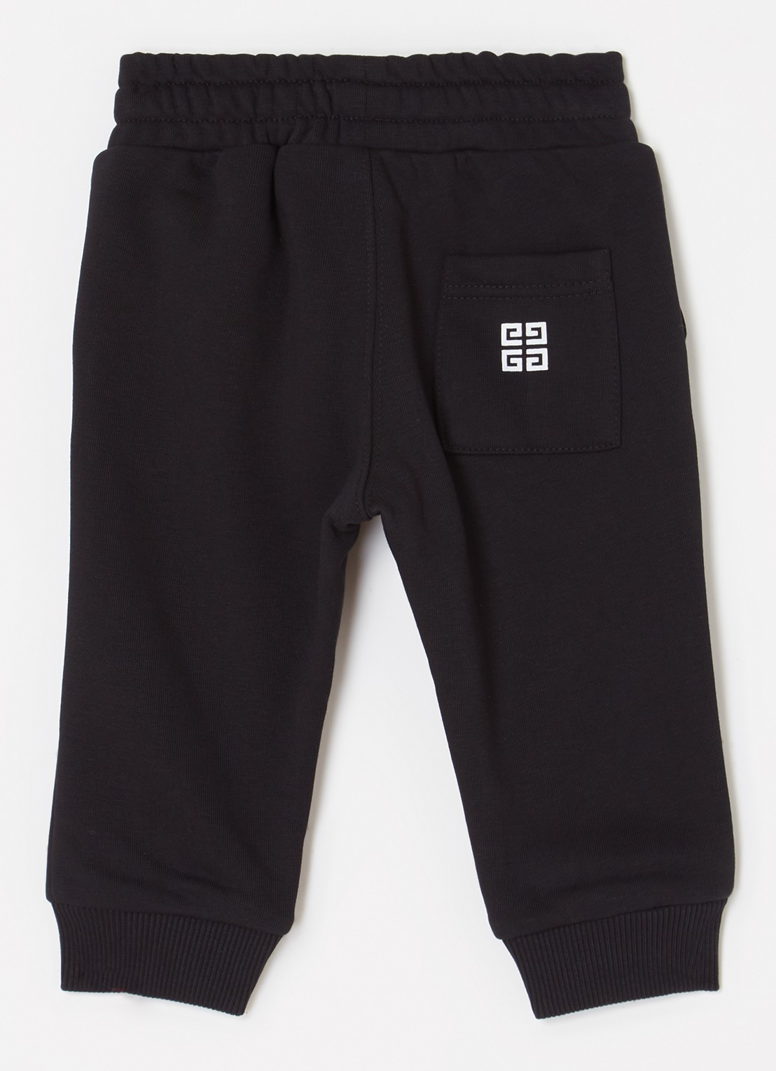 Givenchy Tapered fit joggingbroek met logoprint - voorkant 2 zwart