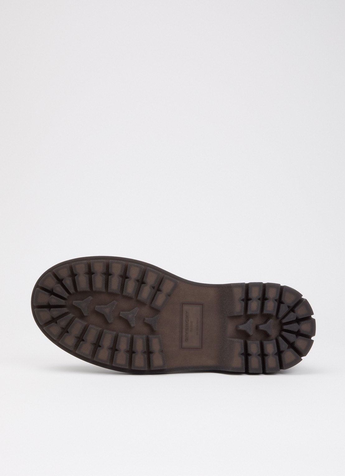 Givenchy Veterboot van lakleer met logo - detail 2 zwart