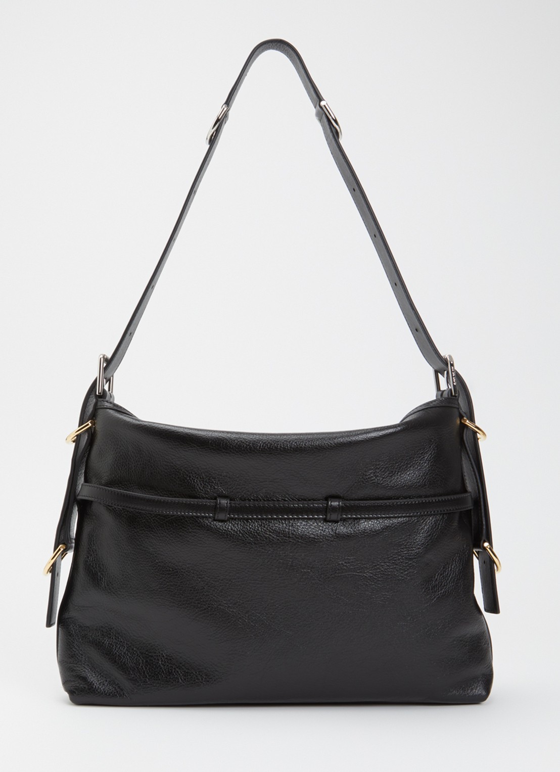 Givenchy Voyou Medium schoudertas van kalfsleer - achterkant 5 zwart