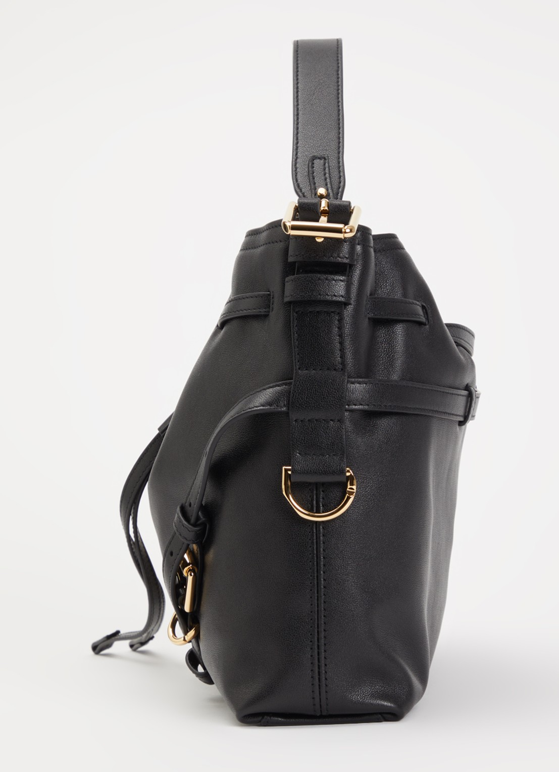 Givenchy Voyou Small schoudertas van kalfsleer - detail 4 zwart