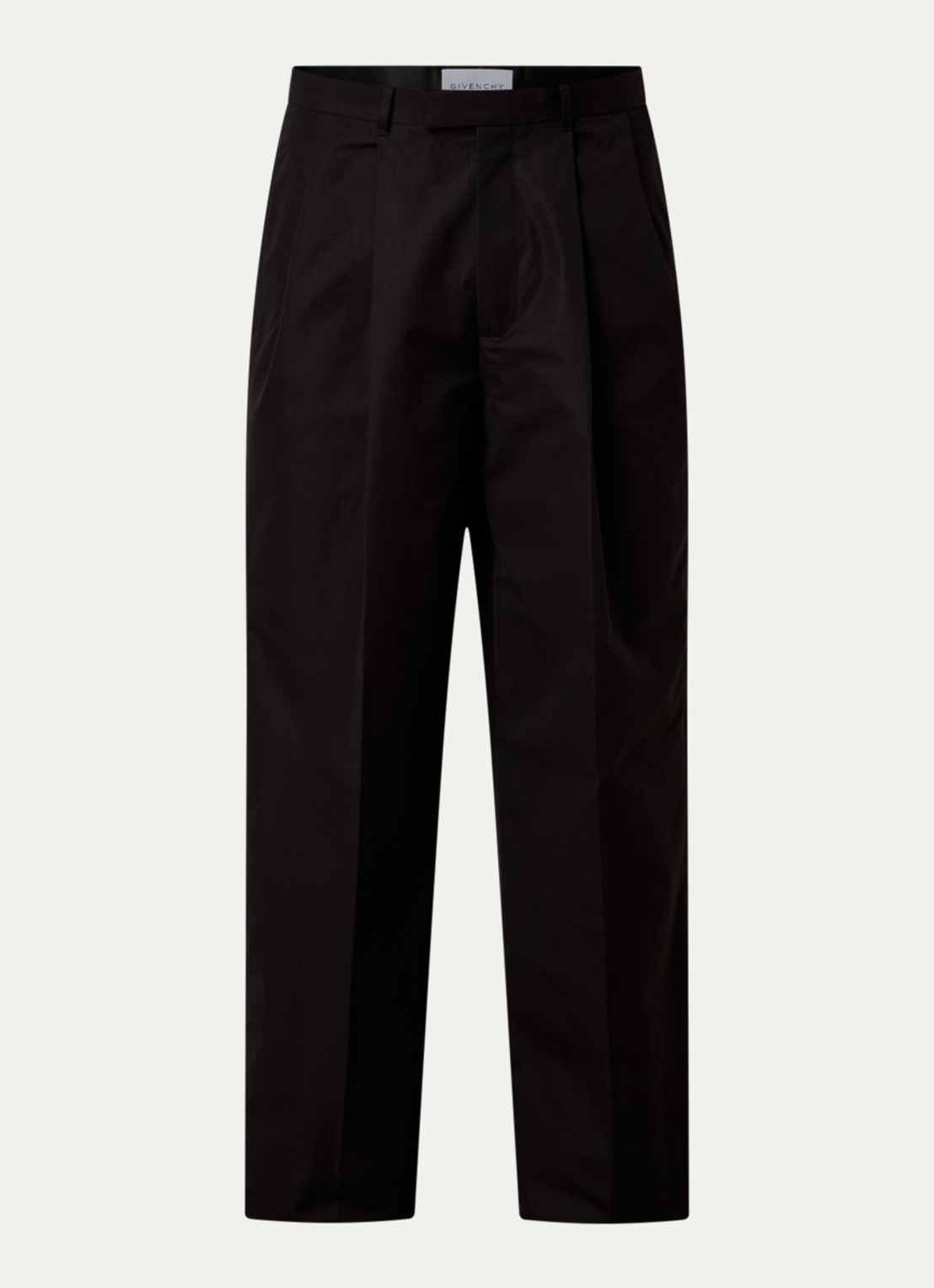 Givenchy Wide fit pantalon met steekzakken - voorkant 5 zwart