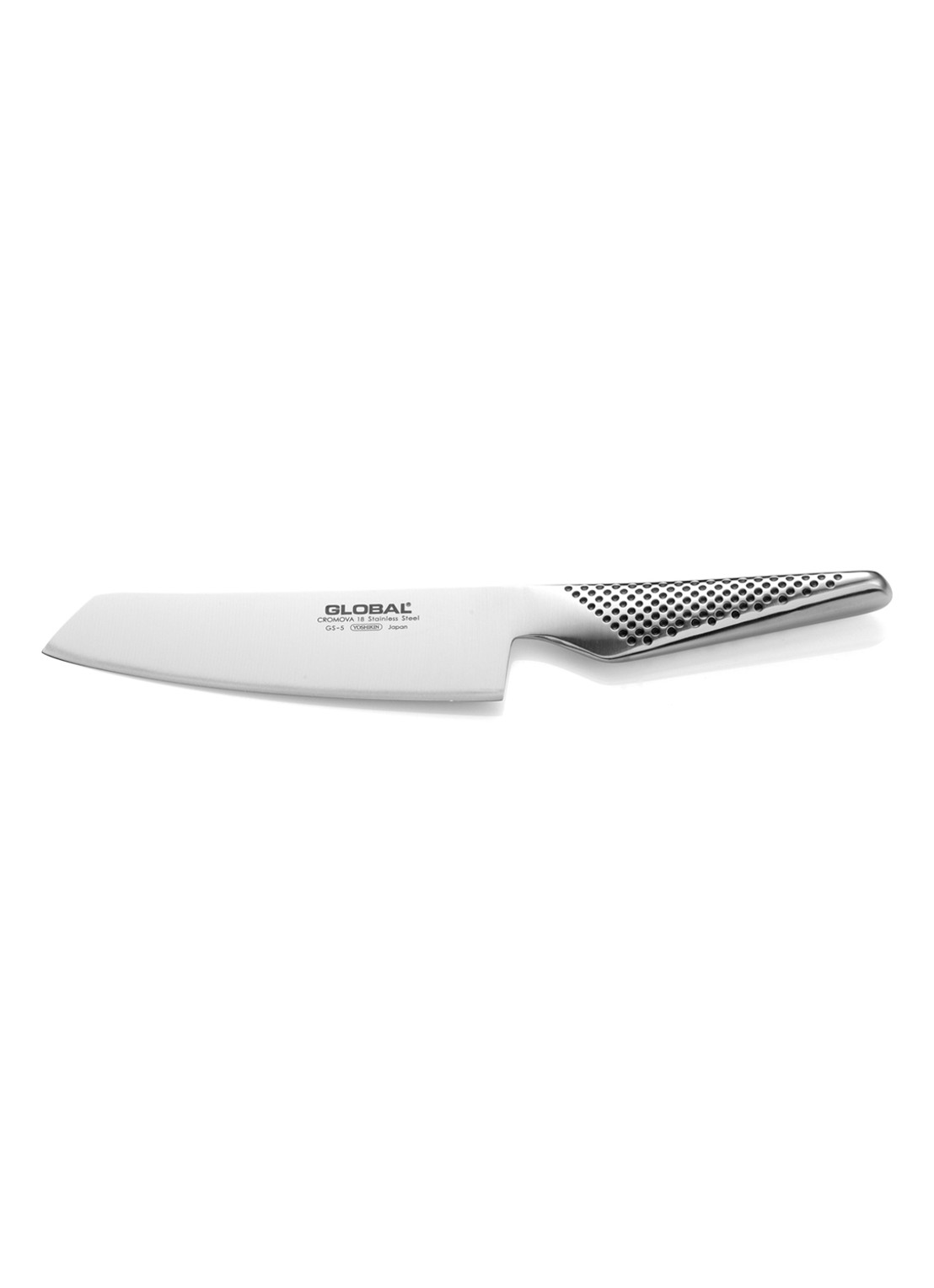 Global GS-5 Groentemes 14 cm - voorkant zilver
