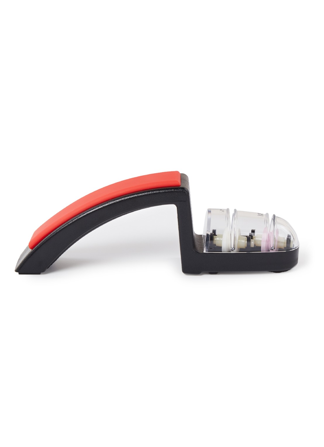 Global Messenslijper 19 cm - voorkant steenrood