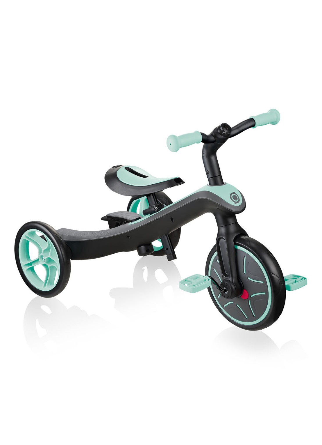 Globber Loopfiets Trike Explorer 4 in 1 - detail mint