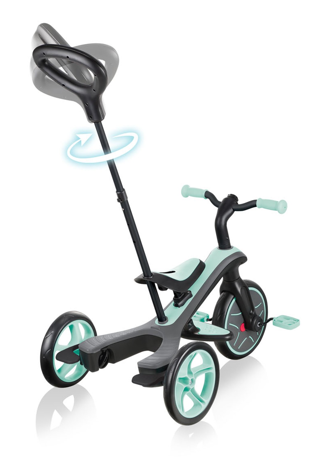 Globber Loopfiets Trike Explorer 4 in 1 - detail 2 mint