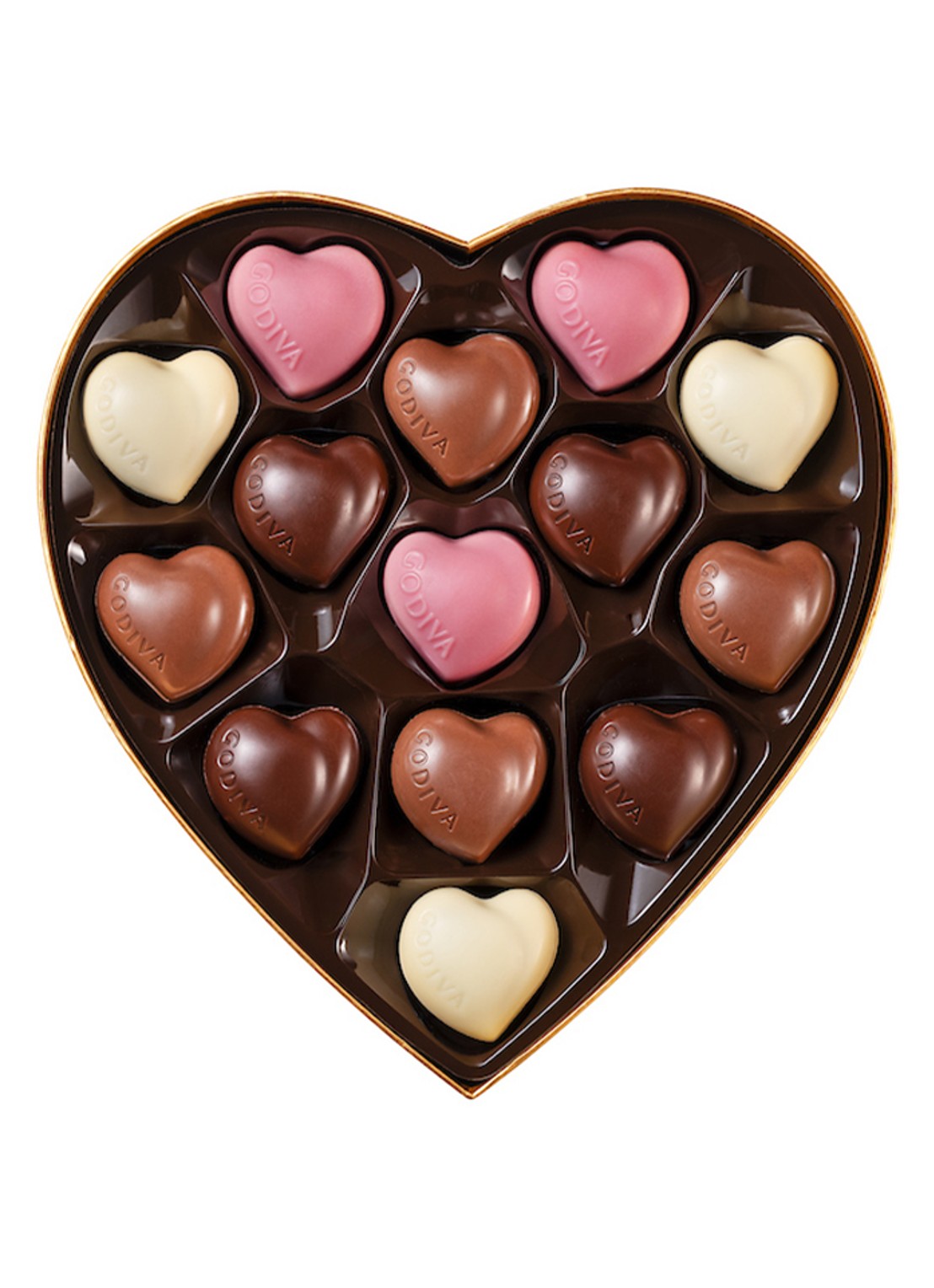 Godiva Coeur Iconique Collection chocolade bonbons 14 stuks - detail undefined