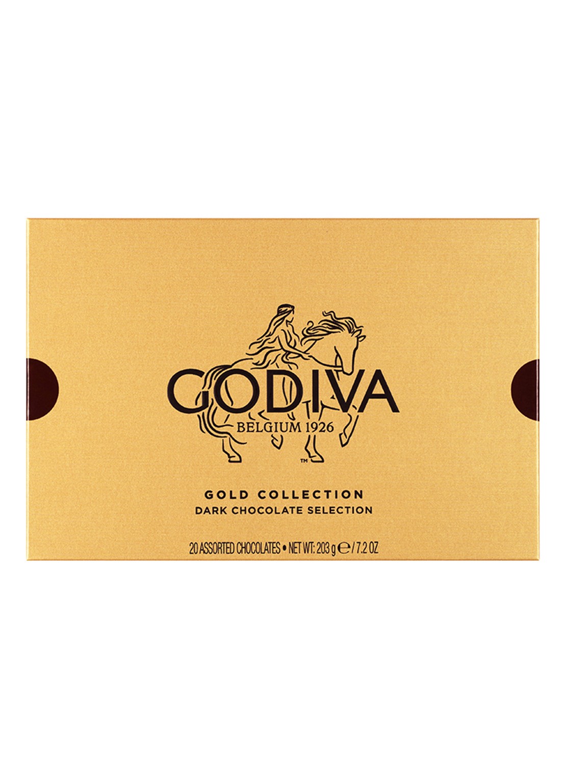 Godiva Gold Collection All Dark chocolade bonbons 20 stuks - voorkant 2 undefined