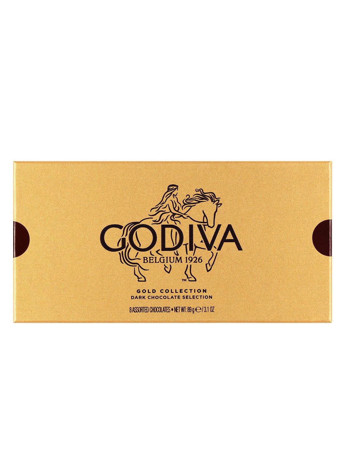 Godiva Gold Collection All Dark chocolade bonbons 8 stuks - voorkant 2 undefined