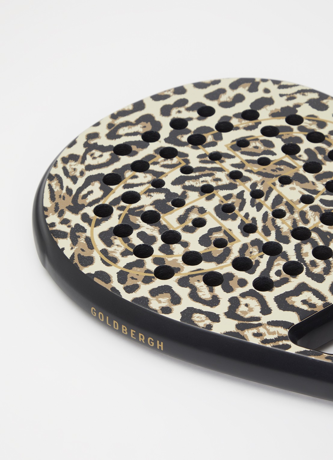 Goldbergh Block padel racket  - voorkant 2 camel