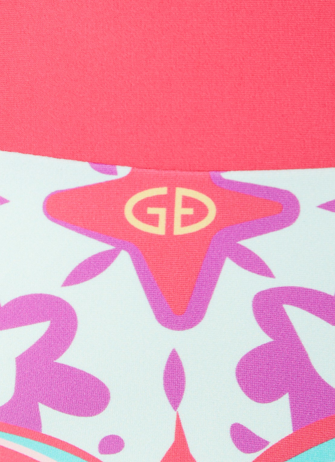 Goldbergh Cassandra bandeau bikinitop met uitneembare padding - detail 5 paars