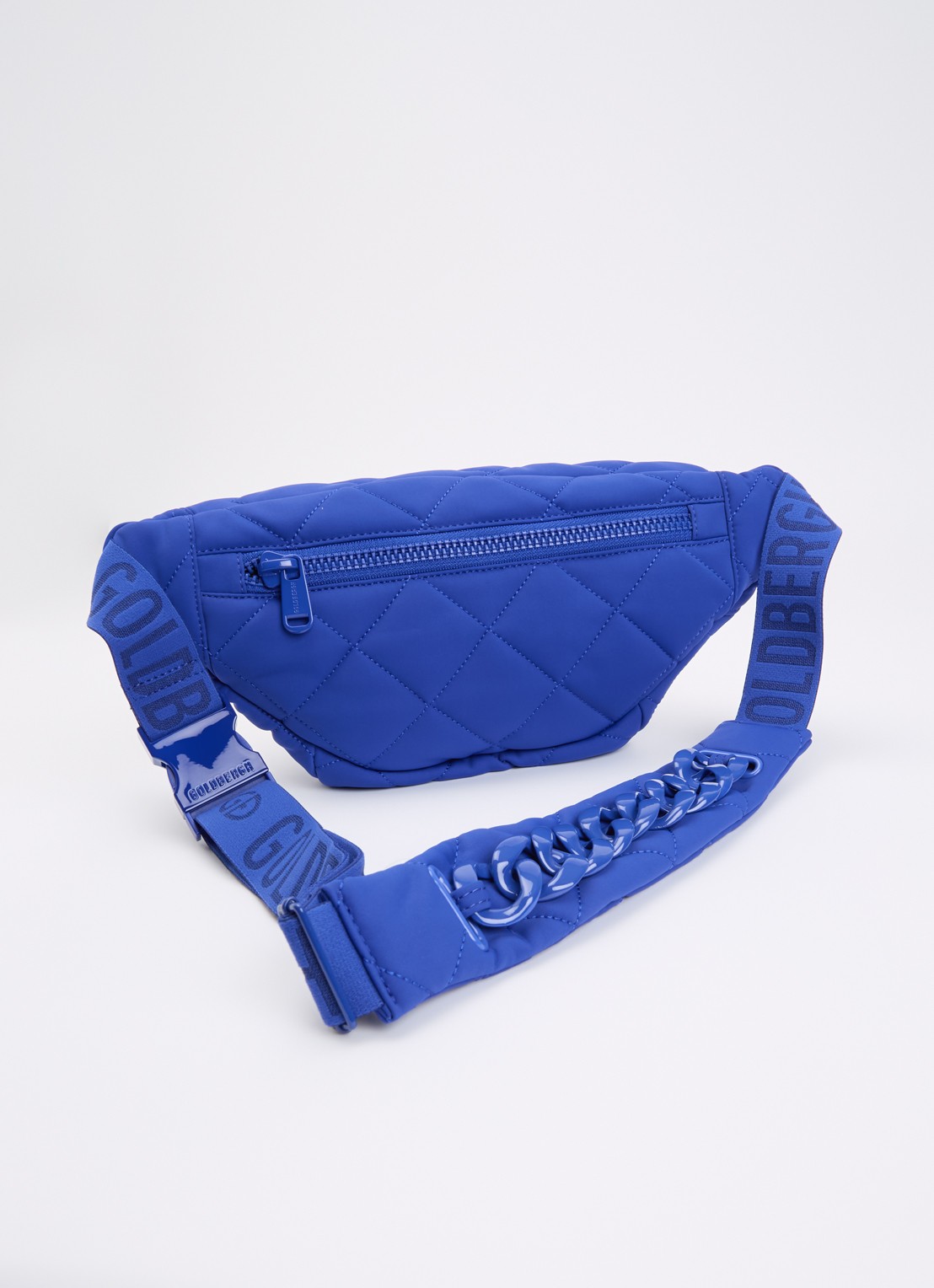 Goldbergh Col heuptas met quilt patroon - achterkant 5 donkerblauw