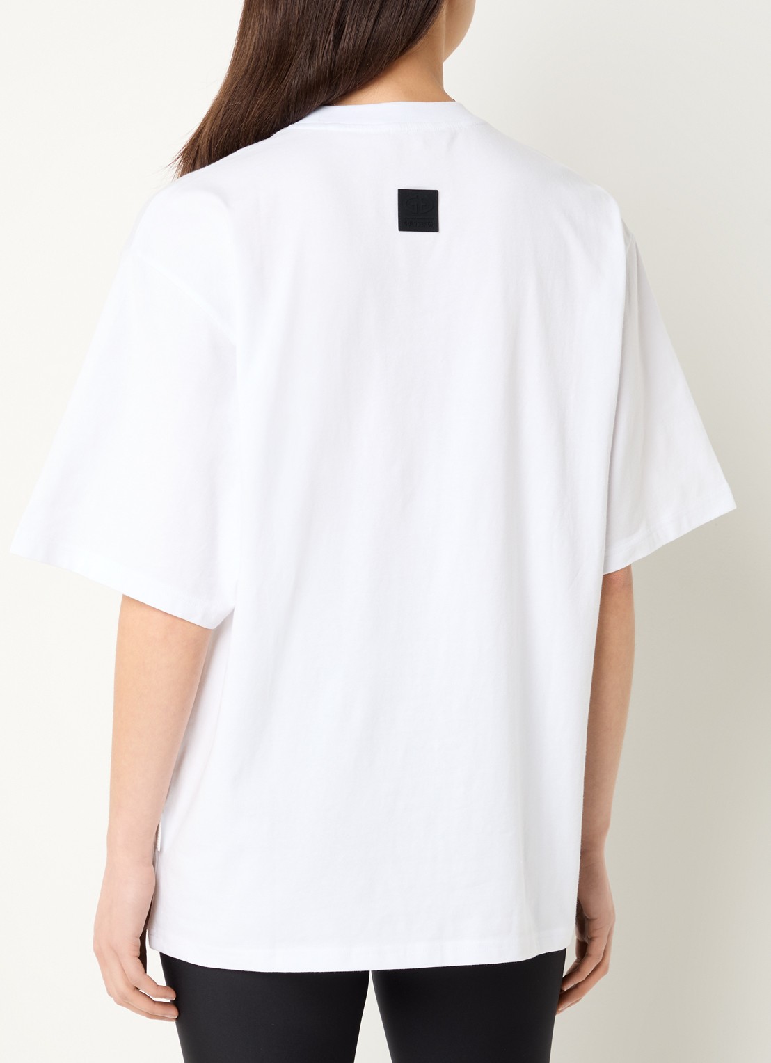 Goldbergh Kir Royal T-shirt van  katoen met print - achterkant wit